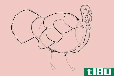 Image titled Draw a Turkey Step 19