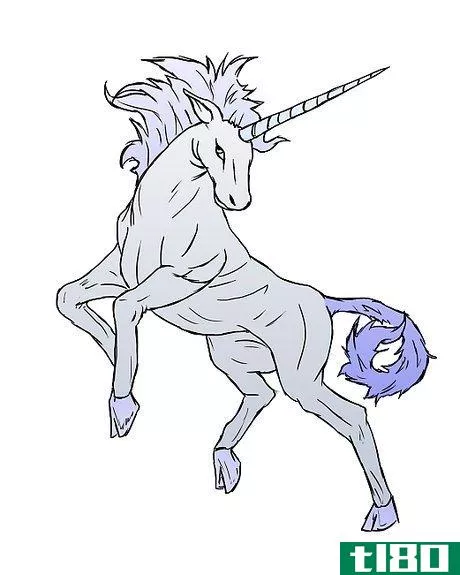 如何画一只独角兽(draw a unicorn)