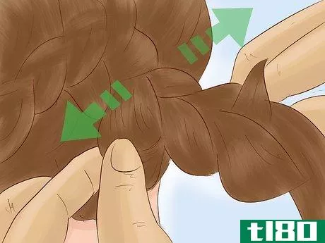 Image titled Do a Braided Flower Crown Hairstyle Step 12