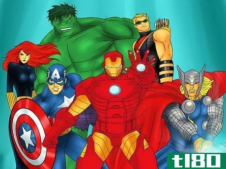 Image titled Draw the Avengers Step 21