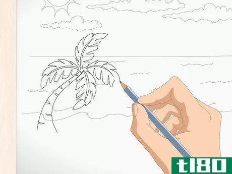 Image titled Draw a Beach Scene Step 6