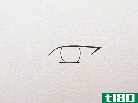 Image titled Draw Simple Anime Eyes Step 9