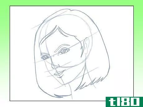 Image titled Draw a Semi Realistic Portrait Step 8