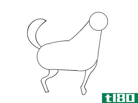 Image titled Draw a Hound Dog Step 3