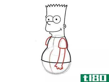 Image titled Draw Bart Simpson Step 24
