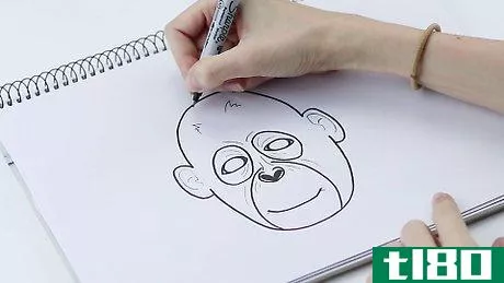 Image titled Draw a Monkey Step 7