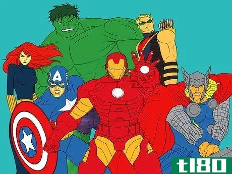 Image titled Draw the Avengers Step 19