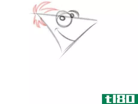 Image titled Draw Phineas Flynn from Phineas and Ferb Step 4