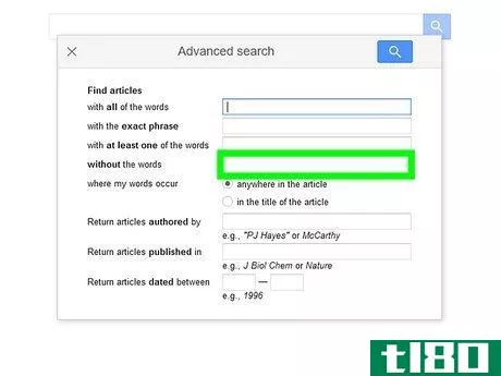 Image titled Do an Advanced Search on Google Scholar Step 5