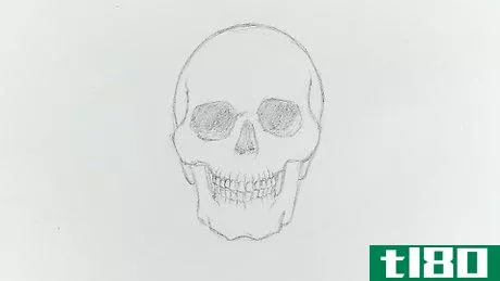 Image titled Draw a Skull Step 10