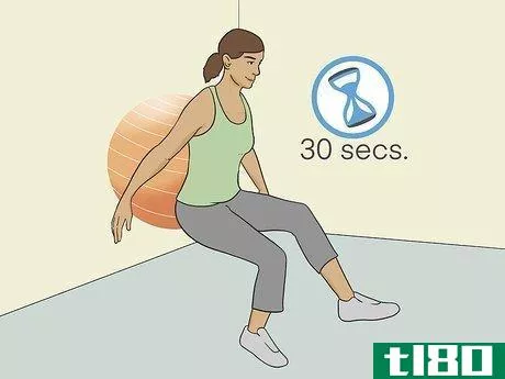 Image titled Do an Exercise Ball Squat Step 9.jpeg