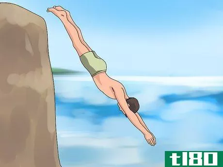 Image titled Dive Off a Cliff Step 14