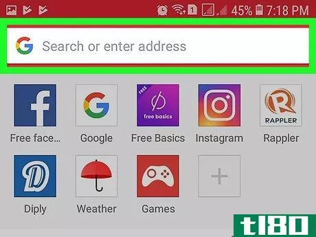 Image titled Download Videos from YouTube Using Opera Mini Web Browser (Mobile) Step 2