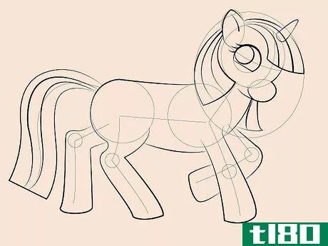 Image titled Draw My Little Ponies Step 16