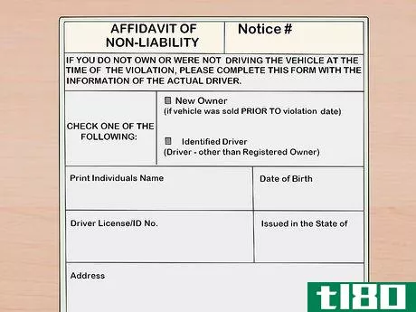 Image titled Fight a Red Light Ticket in California Step 3