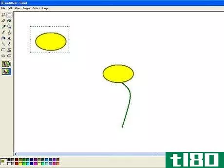 Image titled Draw a Flower in Microsoft Paint Step 6