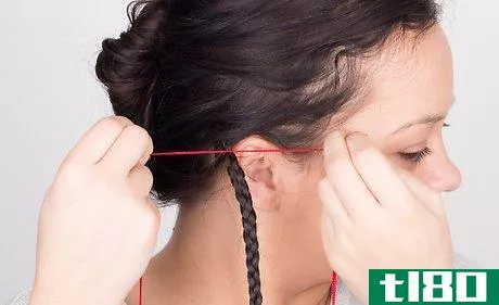 Image titled Do a Hair Wrap Step 4