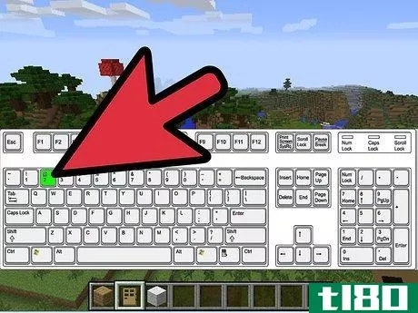 Image titled Drop a Stack of Items in Minecraft Step 1