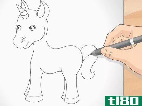 Image titled Draw a Unicorn Step 30
