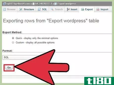 Image titled Export and Import a Wordpress Blog Step 9