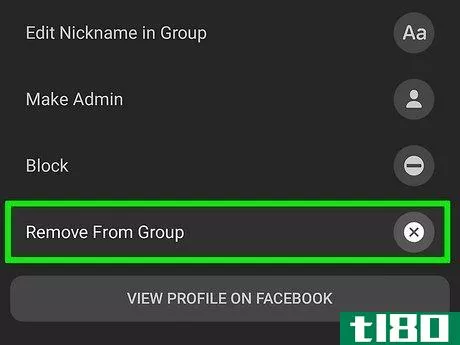 Image titled Delete a Group on Facebook Messenger Step 7