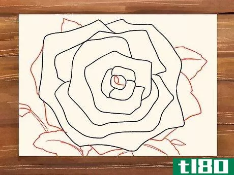Image titled Draw a Rose Step 9