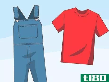 Image titled Dress Up As Mario from Super Mario Bros Step 1