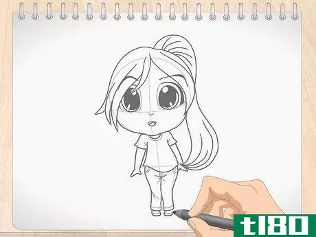 Image titled Draw a Chibi Character Step 11