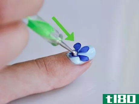 Image titled Do Pressed Flower Nail Art Step 10