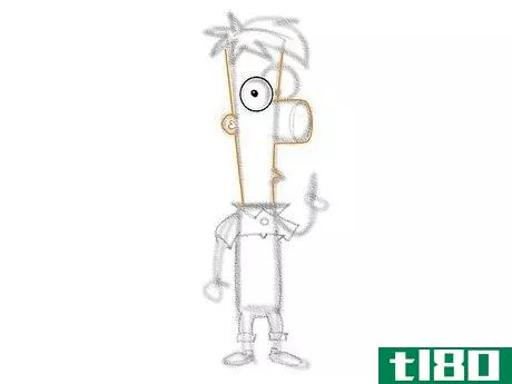 Image titled Draw Ferb Fletcher from Phineas and Ferb Step 9