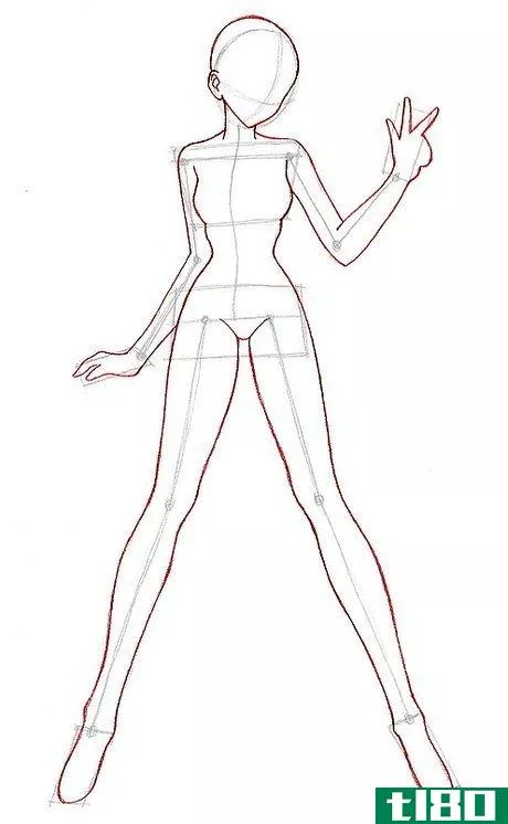 Image titled Draw body shape Step 3 2