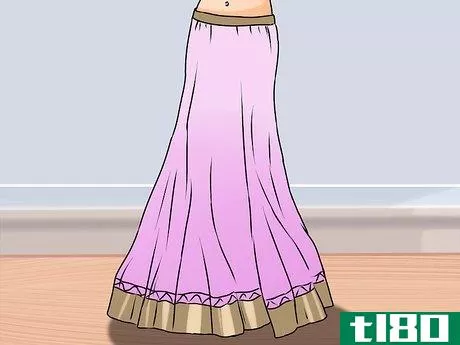Image titled Dress in a Ghagra Choli (Indian Dress) Step 6
