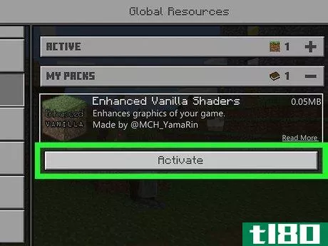 Image titled Download Shaders for Minecraft Pe Step 9