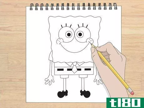 Image titled Draw SpongeBob SquarePants Step 11
