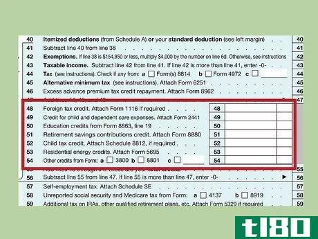 Image titled Fill out IRS Form 1040 Step 20