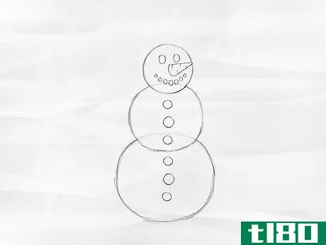 Image titled Draw a Snowman Step 4