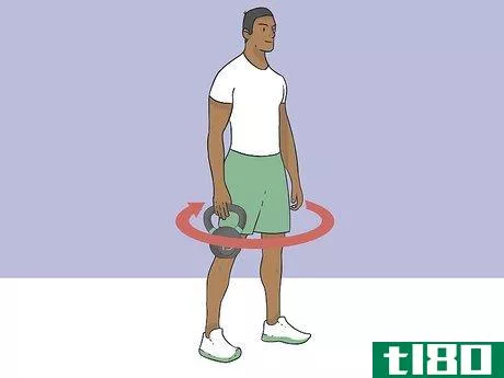 Image titled Exercise With a Kettlebell Step 5