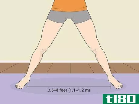 Image titled Do the Triangle Pose in Yoga Step 2