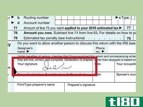 Image titled Fill out IRS Form 1040 Step 27