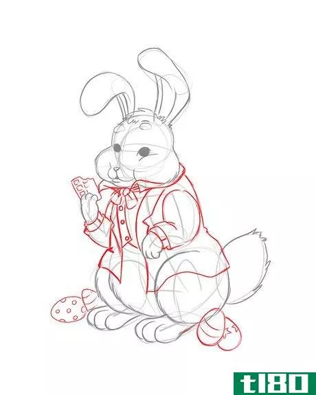 Image titled Draw the Easter Bunny Step 6