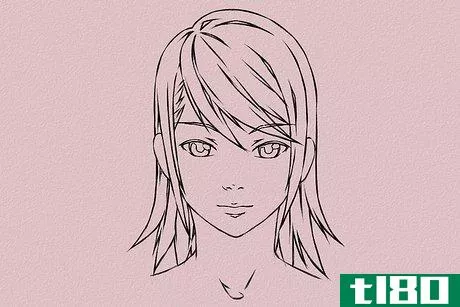 Image titled Draw Anime Hair Step 14