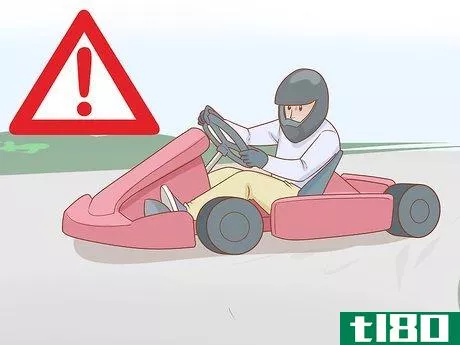 Image titled Drift on a Go Kart Step 1