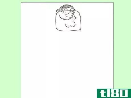 Image titled Draw Peter from Family Guy Step 3