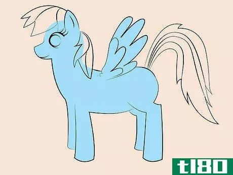 Image titled Draw My Little Ponies Step 8