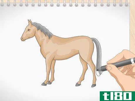 Image titled Draw a Simple Horse Step 16