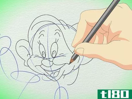 Image titled Draw Dopey from the Seven Dwarfs Step 5