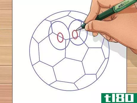 Image titled Draw a Soccer Ball Step 15