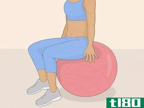 Image titled Do Sit Ups With an Exercise Ball Step 2