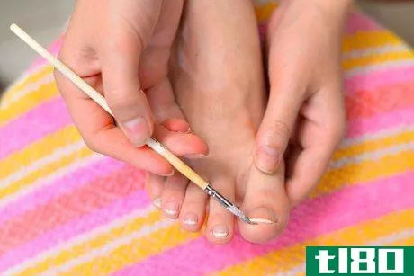 Image titled Do a French Pedicure Step 12