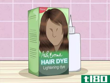Image titled Dye Black Hair to Light Brown Without Bleach Step 1